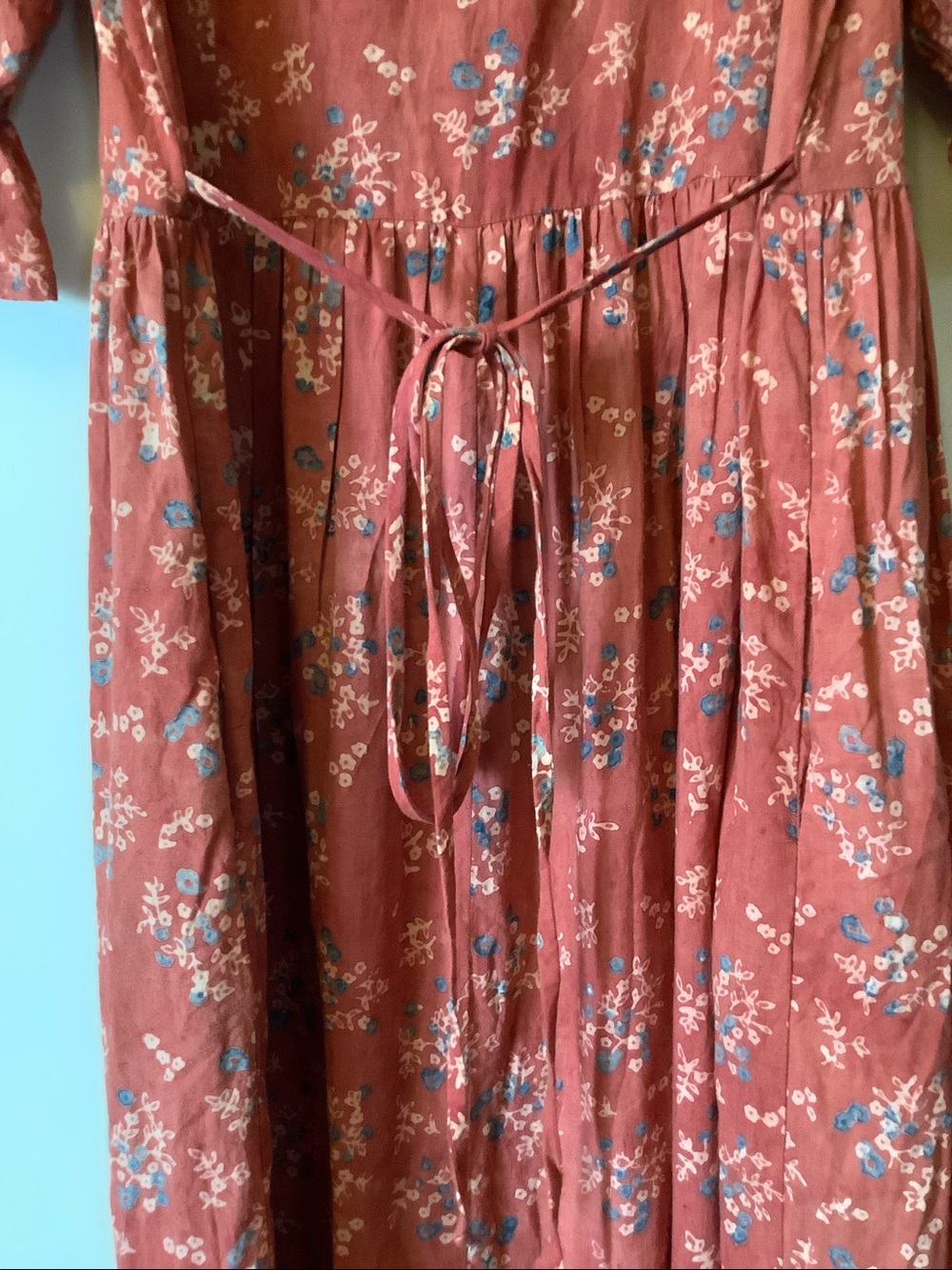 Christy Dawn The Astrid Dress in Orange Daisy Vine - Picture 10 of 12